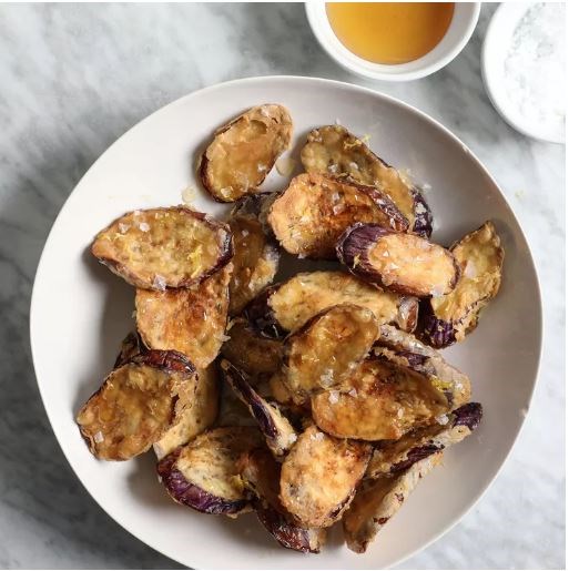 Fried eggplant with honey (Berenjenas con miel)