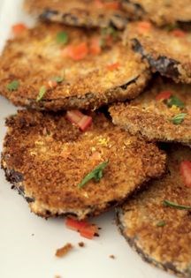 Fried eggplants (Przheni patlijani)