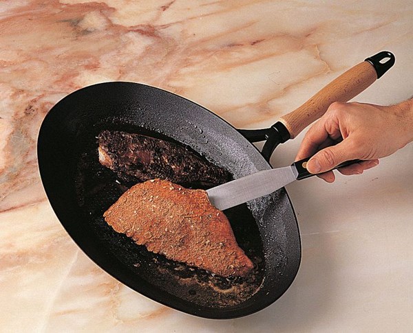 Fried fish Cajun-style