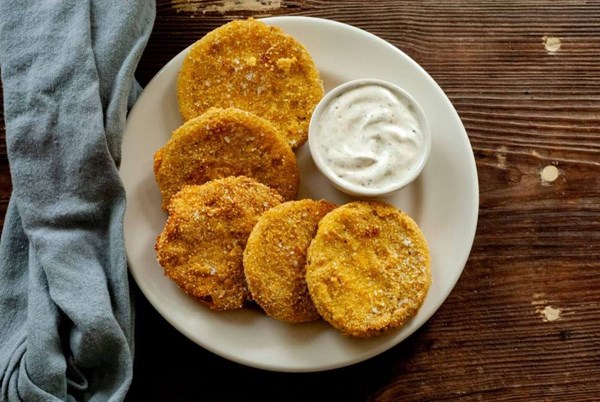 Fried green tomatoes