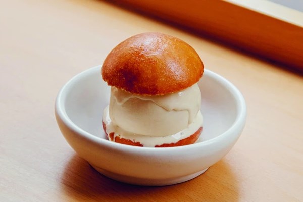 Fried Horlicks ice cream bao
