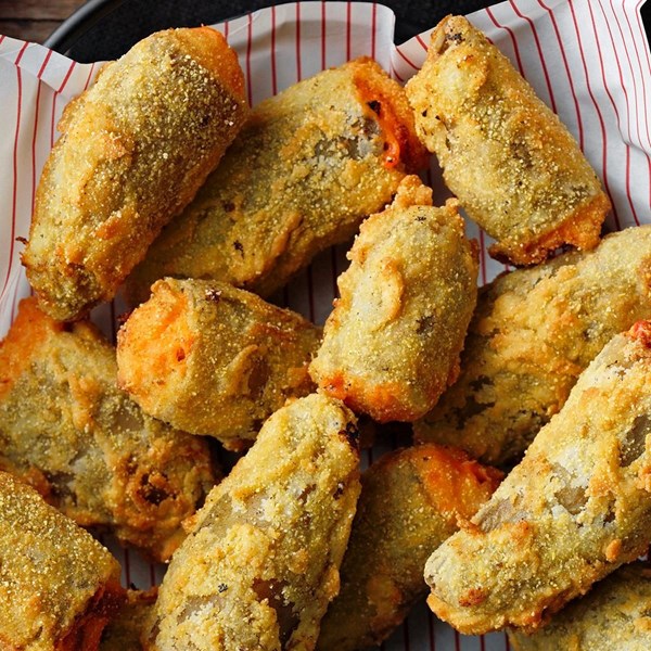 Fried jalapenos