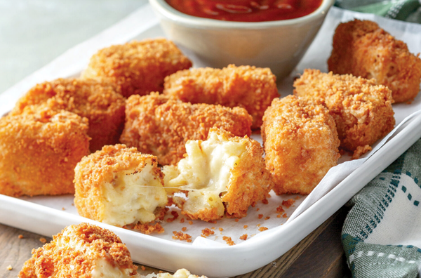 Fried mac and cheese sticks