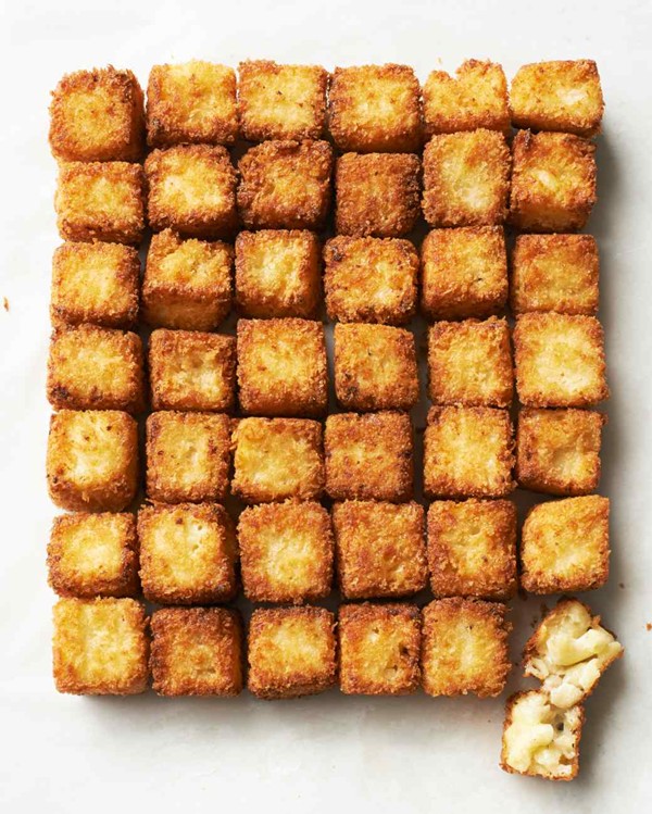 Fried macaroni-and-cheese bites