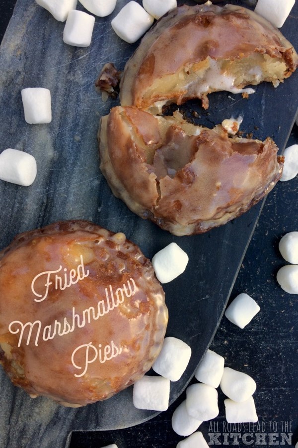 Fried marshmallow pies