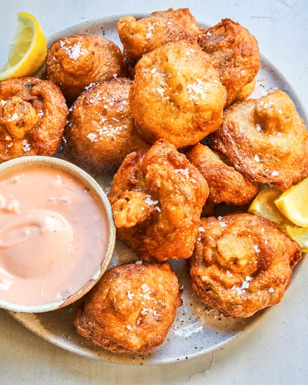 Fried mushrooms