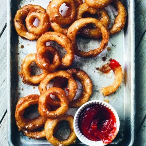 Fried onion rings