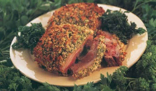Fried parsley