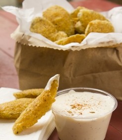 Fried pickles