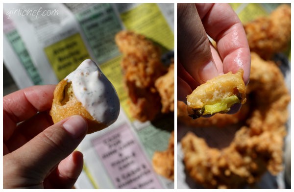 Fried pickles