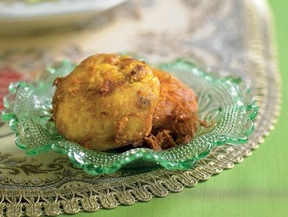 Fried potato croquettes (Bergedil)