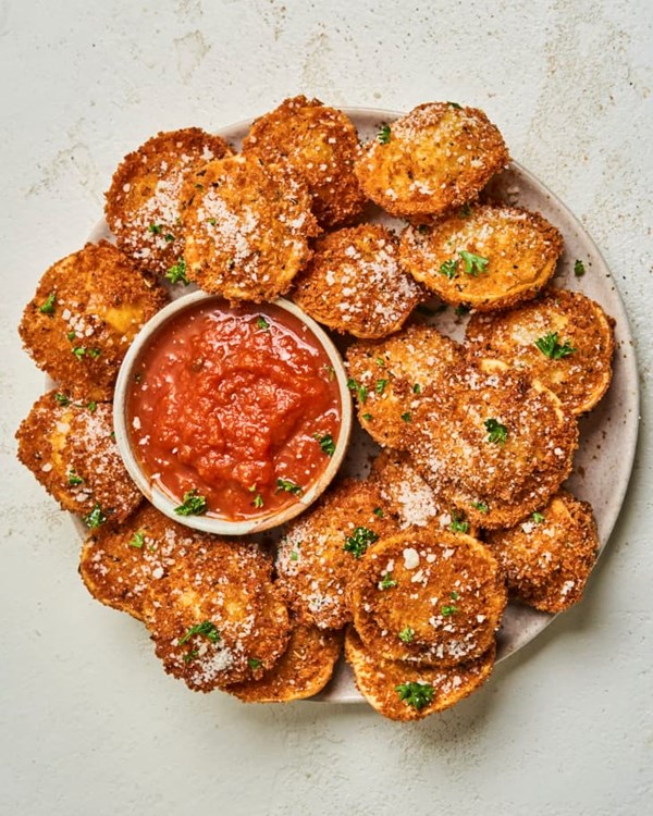 Fried ravioli