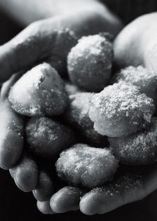 Fried rice balls (Frittelle di riso)