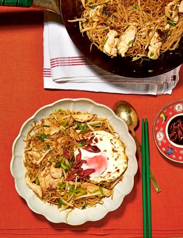 Fried rice vermicelli