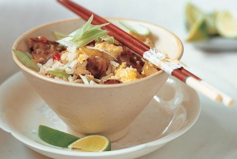 Fried rice with pork