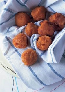 Fried risotto balls