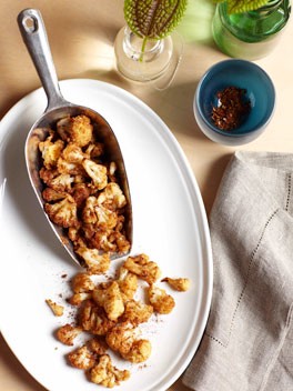 Fried spiced cauliflower