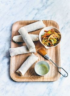 Fried spring rolls