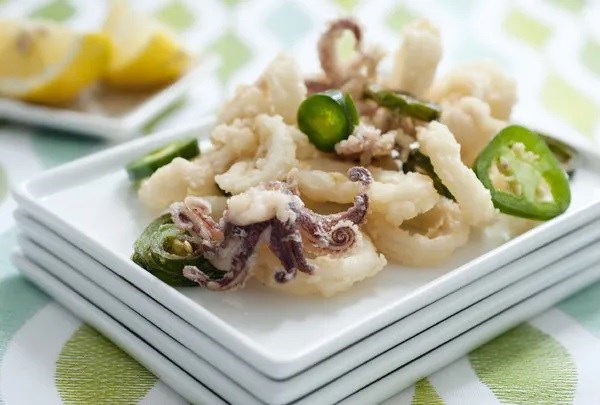 Fried squid 