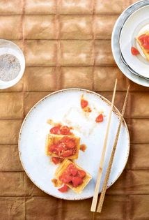 Fried tofu (Homemade atsuage)