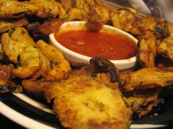 Fried zucchini 