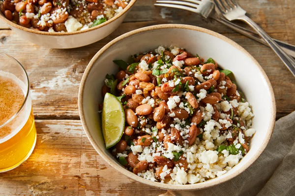 Frijoles charros with smoked pork hocks