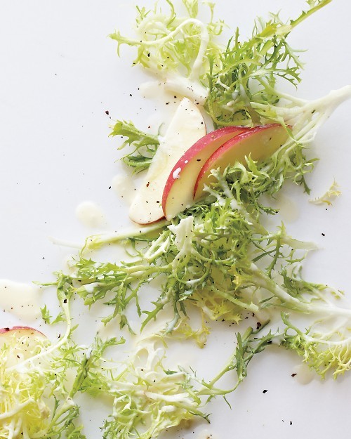 Frisée and apple salad