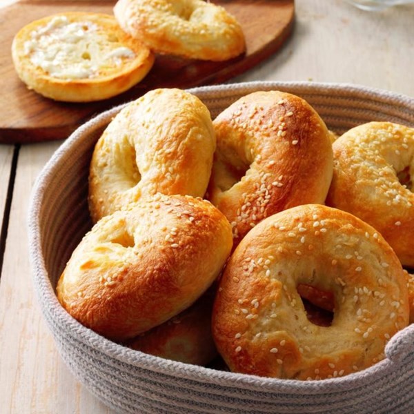 From-scratch bagels
