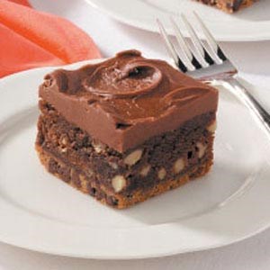Frosted cookie brownies 