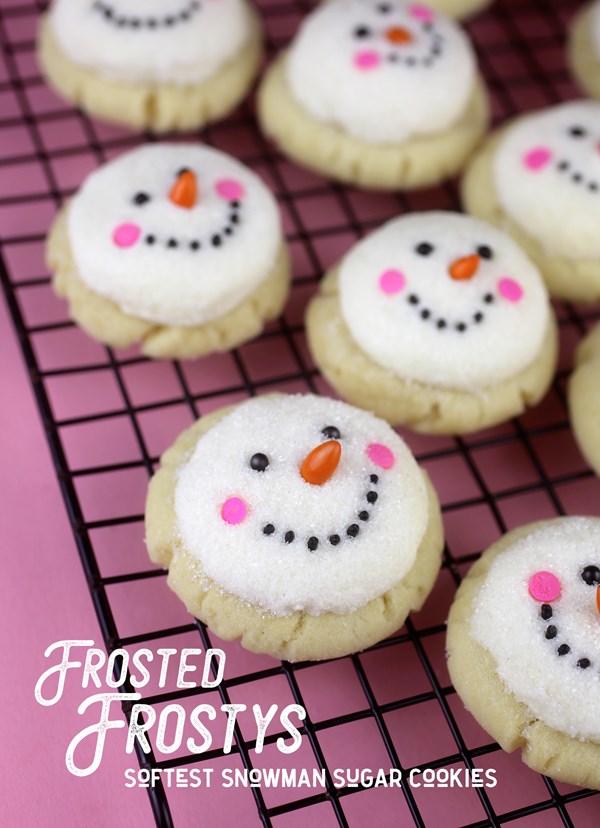 Frosted frostys [easy soft sugar cookies]