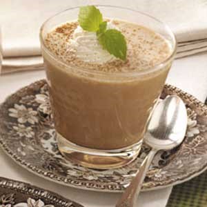 Frosty almond dessert