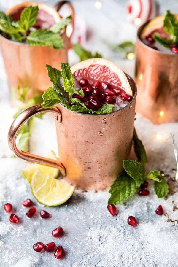 Frosty's frosted Moscow mule