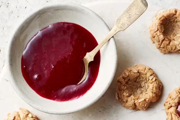 Frozen-berry jam