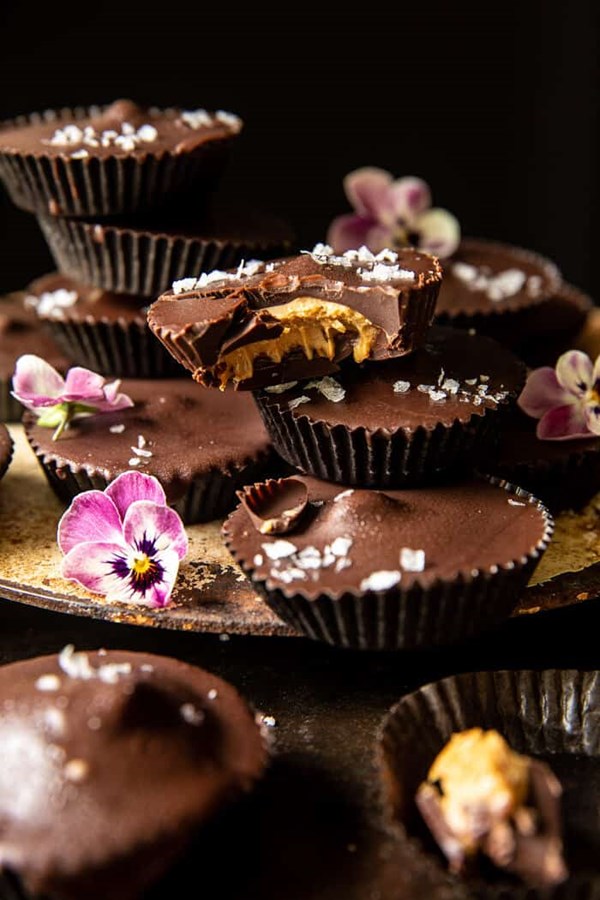 Frozen chocolate peanut butter cups