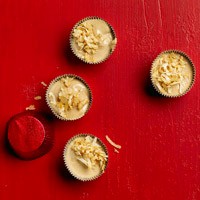 Frozen coco-coffee bites