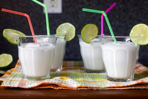 Frozen coconut limeade