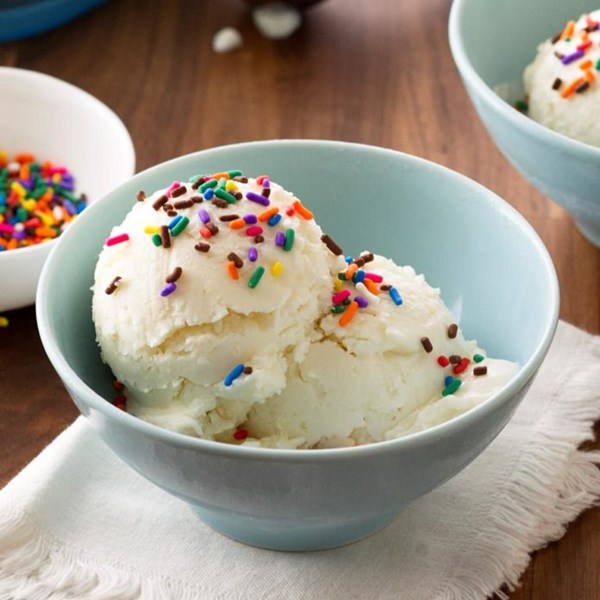 Frozen Greek vanilla yogurt