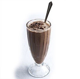 Frozen hot chocolate