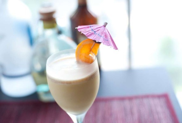Frozen Long Island iced tea