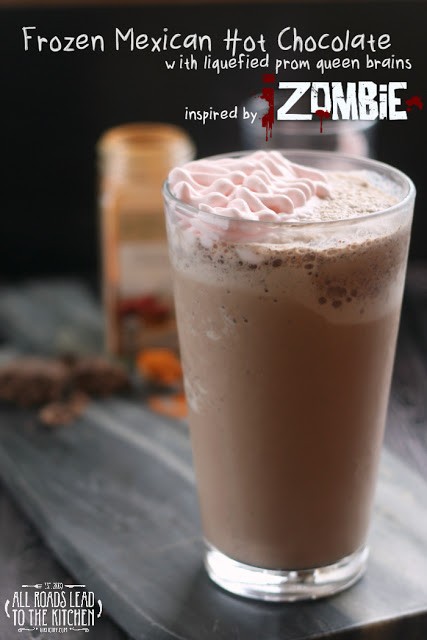 Frozen Mexican hot chocolate with liquefied prom queen brains