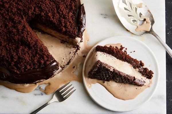 Frozen mud pie
