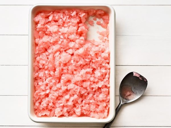 Frozen pink lemonade