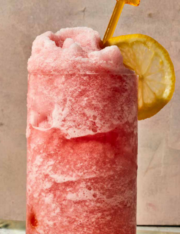 Frozen pink lemonade
