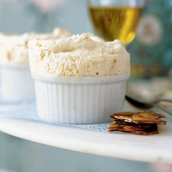 Frozen praline souffles