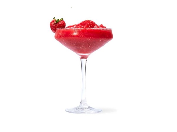 Frozen strawberry margarita 