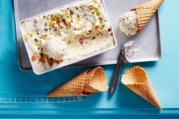 Frozen tropical terrine