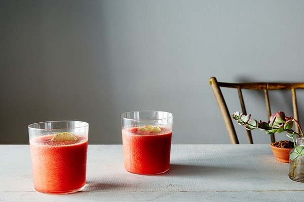 Frozen watermelon five-spice daiquiri