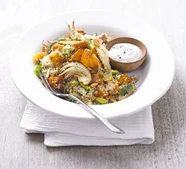 Fruit & nut butternut quinoa