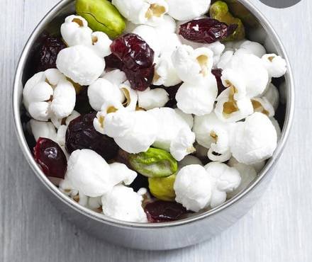 Fruit & nut popcorn trail mix
