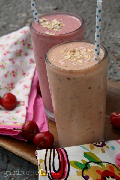 Fruit & oat power smoothies